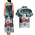 Greenland Christmas Couples Matching Tank Maxi Dress and Hawaiian Shirt Juullimi Pilluaritsi - Wonder Print Shop