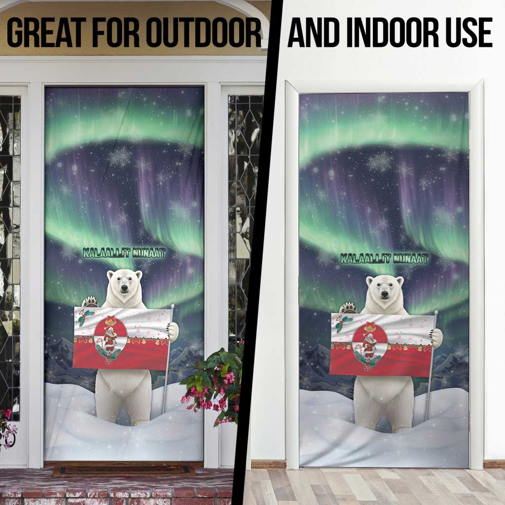 Greenland Christmas Door Cover Juullimi Pilluaritsi - Wonder Print Shop