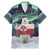 Greenland Christmas Family Matching Mermaid Dress and Hawaiian Shirt Juullimi Pilluaritsi - Wonder Print Shop