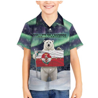 Greenland Christmas Family Matching Mermaid Dress and Hawaiian Shirt Juullimi Pilluaritsi - Wonder Print Shop