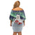 Greenland Christmas Family Matching Off Shoulder Short Dress and Hawaiian Shirt Juullimi Pilluaritsi - Wonder Print Shop