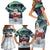 Greenland Christmas Family Matching Short Sleeve Bodycon Dress and Hawaiian Shirt Juullimi Pilluaritsi - Wonder Print Shop