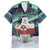 Greenland Christmas Family Matching Short Sleeve Bodycon Dress and Hawaiian Shirt Juullimi Pilluaritsi - Wonder Print Shop