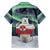 Greenland Christmas Family Matching Short Sleeve Bodycon Dress and Hawaiian Shirt Juullimi Pilluaritsi - Wonder Print Shop