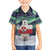 Greenland Christmas Family Matching Short Sleeve Bodycon Dress and Hawaiian Shirt Juullimi Pilluaritsi - Wonder Print Shop