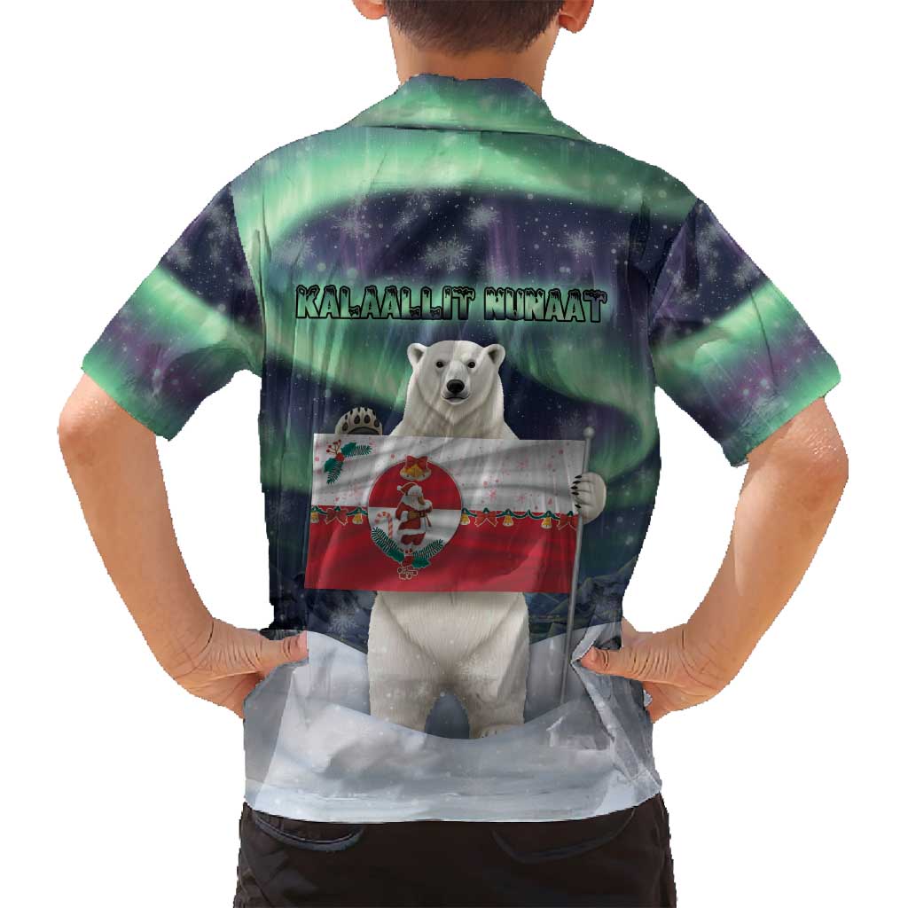 Greenland Christmas Family Matching Summer Maxi Dress and Hawaiian Shirt Juullimi Pilluaritsi - Wonder Print Shop