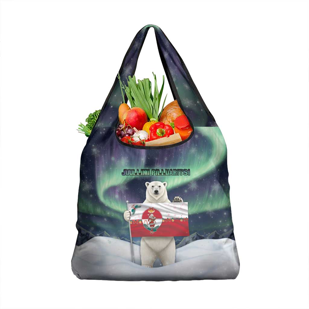 Greenland Christmas Grocery Bag Juullimi Pilluaritsi - Wonder Print Shop