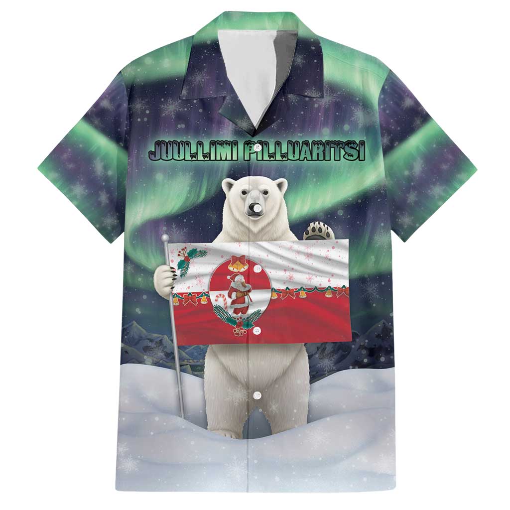 Greenland Christmas Hawaiian Shirt Juullimi Pilluaritsi - Wonder Print Shop