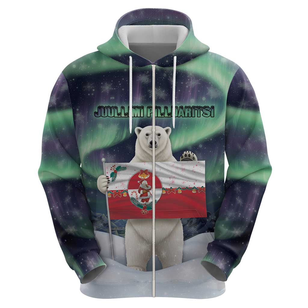 Greenland Christmas Hoodie Juullimi Pilluaritsi - Wonder Print Shop