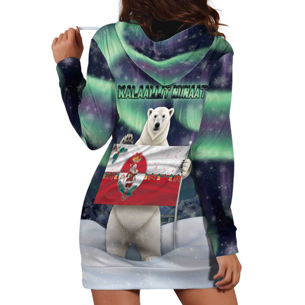 Greenland Christmas Hoodie Dress Juullimi Pilluaritsi - Wonder Print Shop