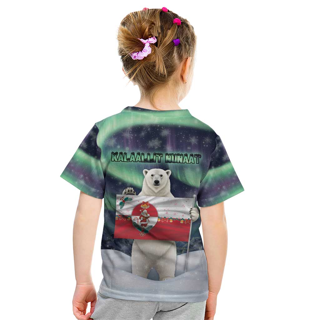Greenland Christmas Kid T Shirt Juullimi Pilluaritsi - Wonder Print Shop