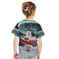 Greenland Christmas Kid T Shirt Juullimi Pilluaritsi - Wonder Print Shop