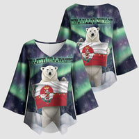 Greenland Christmas Kimono Sleeve Blouse Juullimi Pilluaritsi - Wonder Print Shop