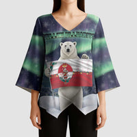 Greenland Christmas Kimono Sleeve Blouse Juullimi Pilluaritsi - Wonder Print Shop