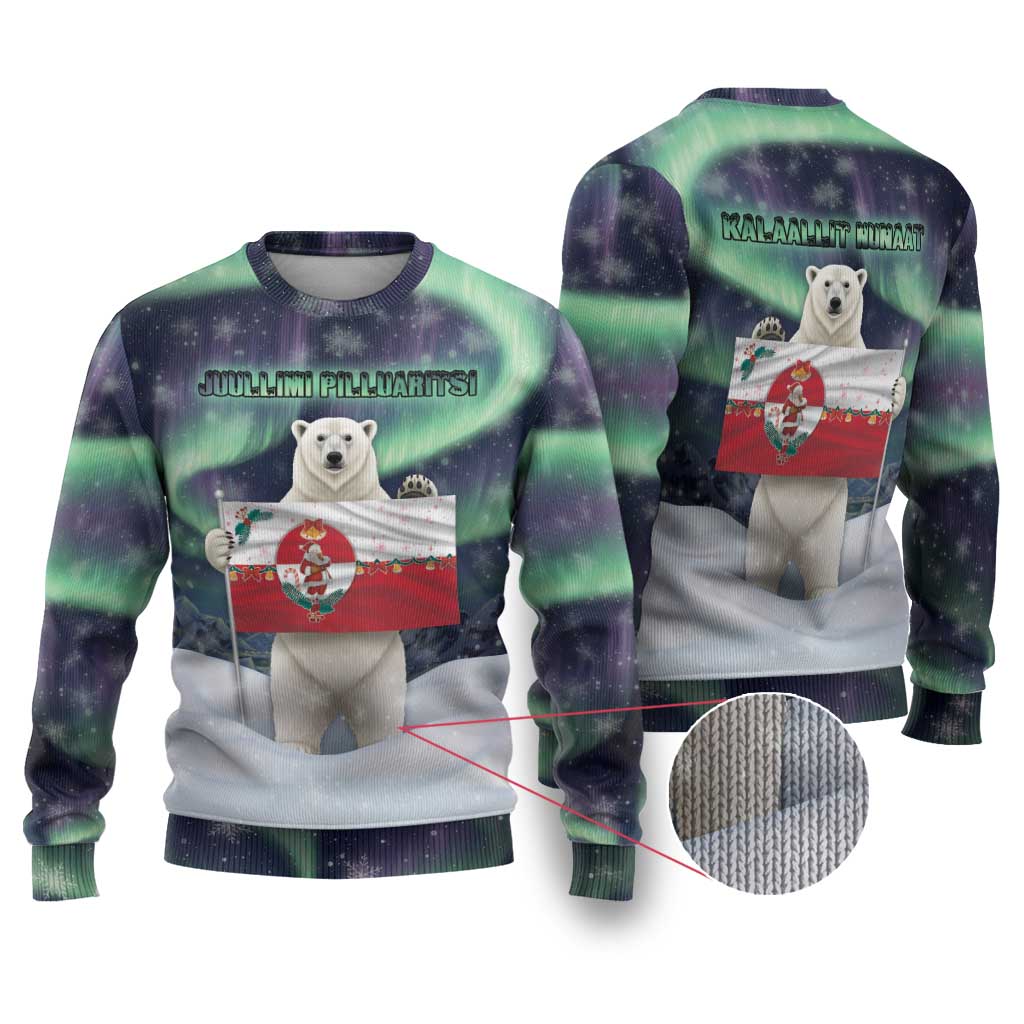 Greenland Christmas Ugly Christmas Sweater Juullimi Pilluaritsi - Wonder Print Shop