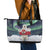 Greenland Christmas Leather Tote Bag Juullimi Pilluaritsi - Wonder Print Shop