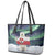 Greenland Christmas Leather Tote Bag Juullimi Pilluaritsi - Wonder Print Shop