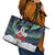 Greenland Christmas Leather Tote Bag Juullimi Pilluaritsi - Wonder Print Shop