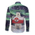 Greenland Christmas Long Sleeve Button Shirt Juullimi Pilluaritsi - Wonder Print Shop