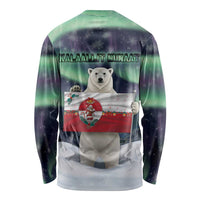 Greenland Christmas Long Sleeve Shirt Juullimi Pilluaritsi - Wonder Print Shop