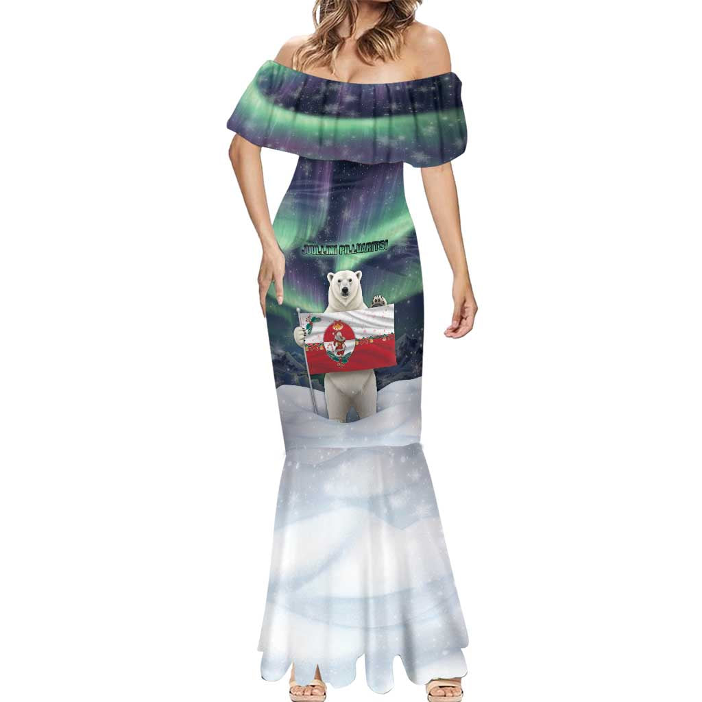 Greenland Christmas Mermaid Dress Juullimi Pilluaritsi - Wonder Print Shop