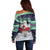 Greenland Christmas Off Shoulder Sweater Juullimi Pilluaritsi - Wonder Print Shop