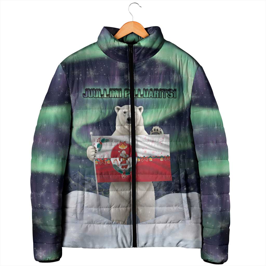 Greenland Christmas Padded Jacket Juullimi Pilluaritsi - Wonder Print Shop
