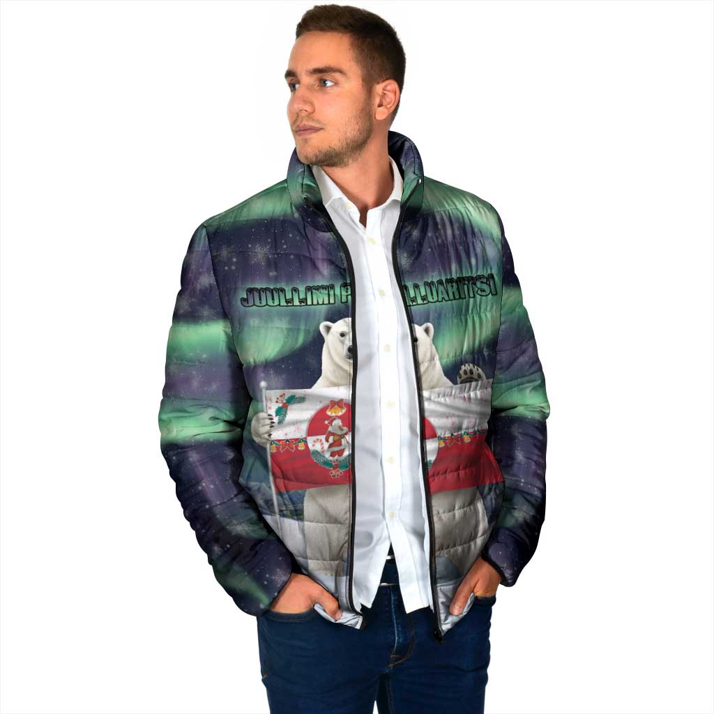 Greenland Christmas Padded Jacket Juullimi Pilluaritsi - Wonder Print Shop