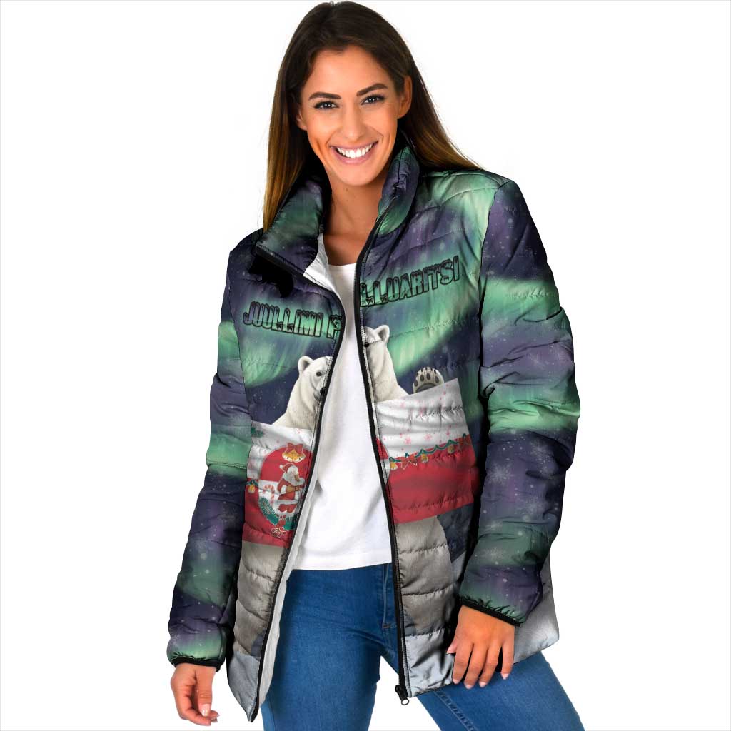 Greenland Christmas Padded Jacket Juullimi Pilluaritsi - Wonder Print Shop