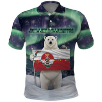 Greenland Christmas Polo Shirt Juullimi Pilluaritsi - Wonder Print Shop