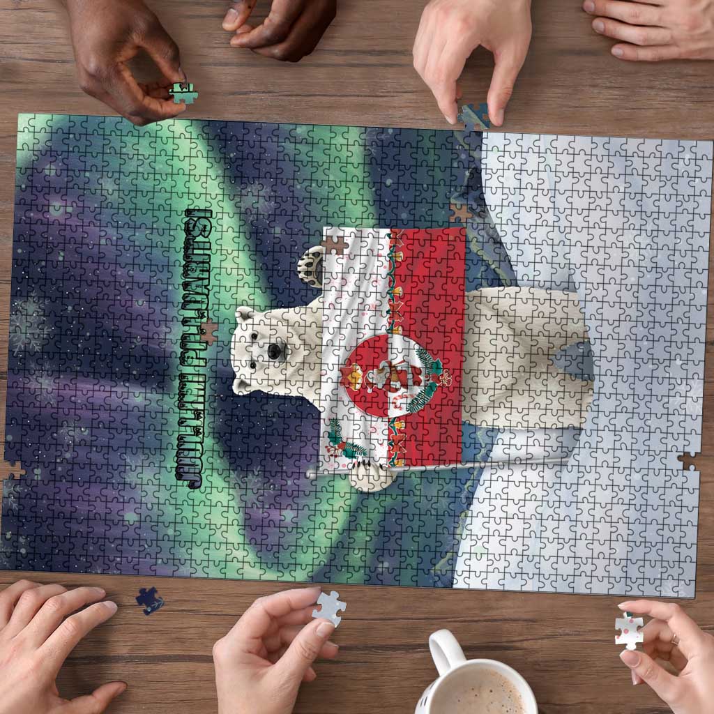 Greenland Christmas Puzzle Juullimi Pilluaritsi - Wonder Print Shop