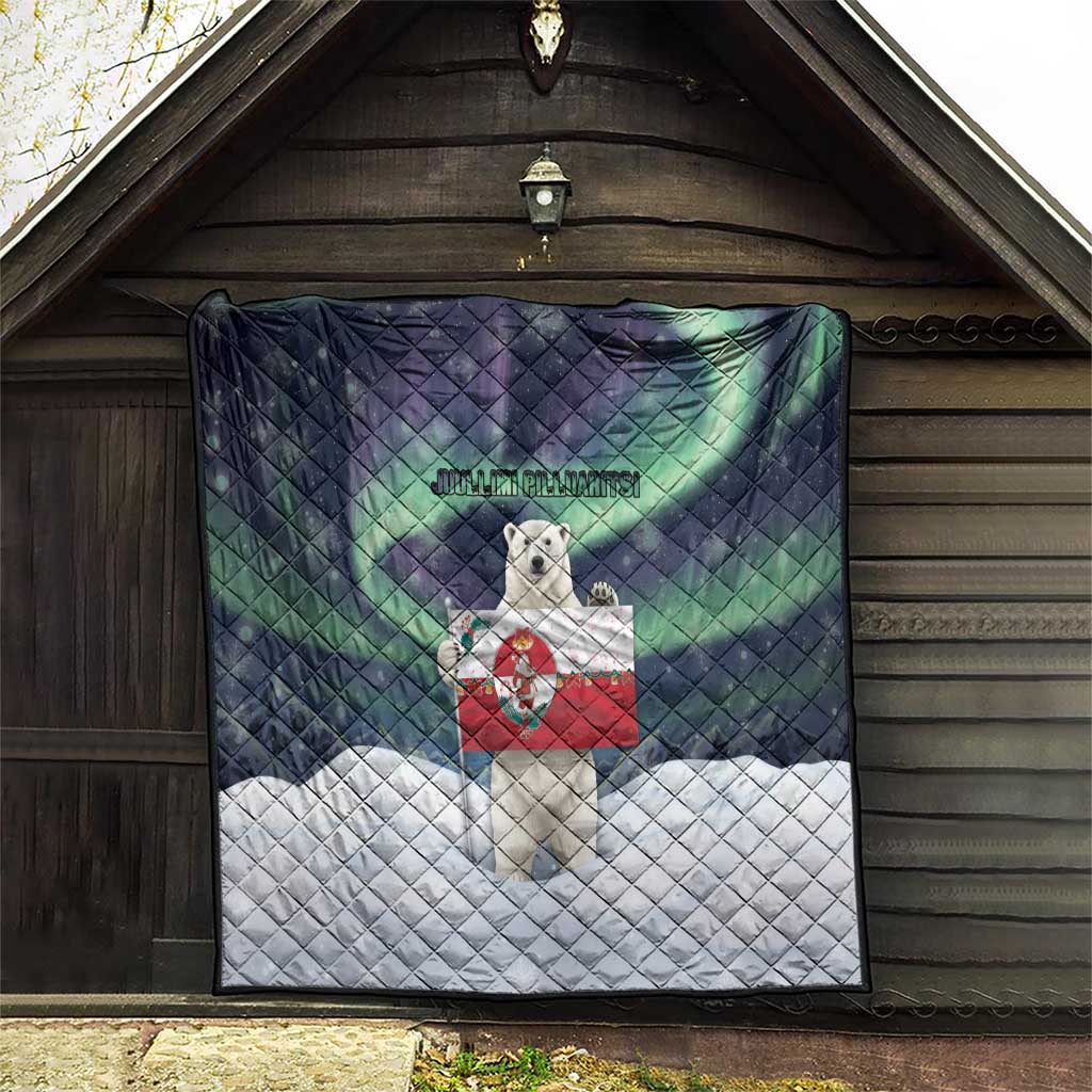 Greenland Christmas Quilt Juullimi Pilluaritsi - Wonder Print Shop