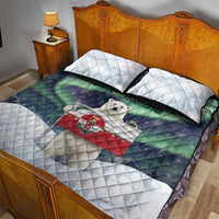 Greenland Christmas Quilt Bed Set Juullimi Pilluaritsi - Wonder Print Shop