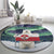 Greenland Christmas Round Carpet Juullimi Pilluaritsi - Wonder Print Shop