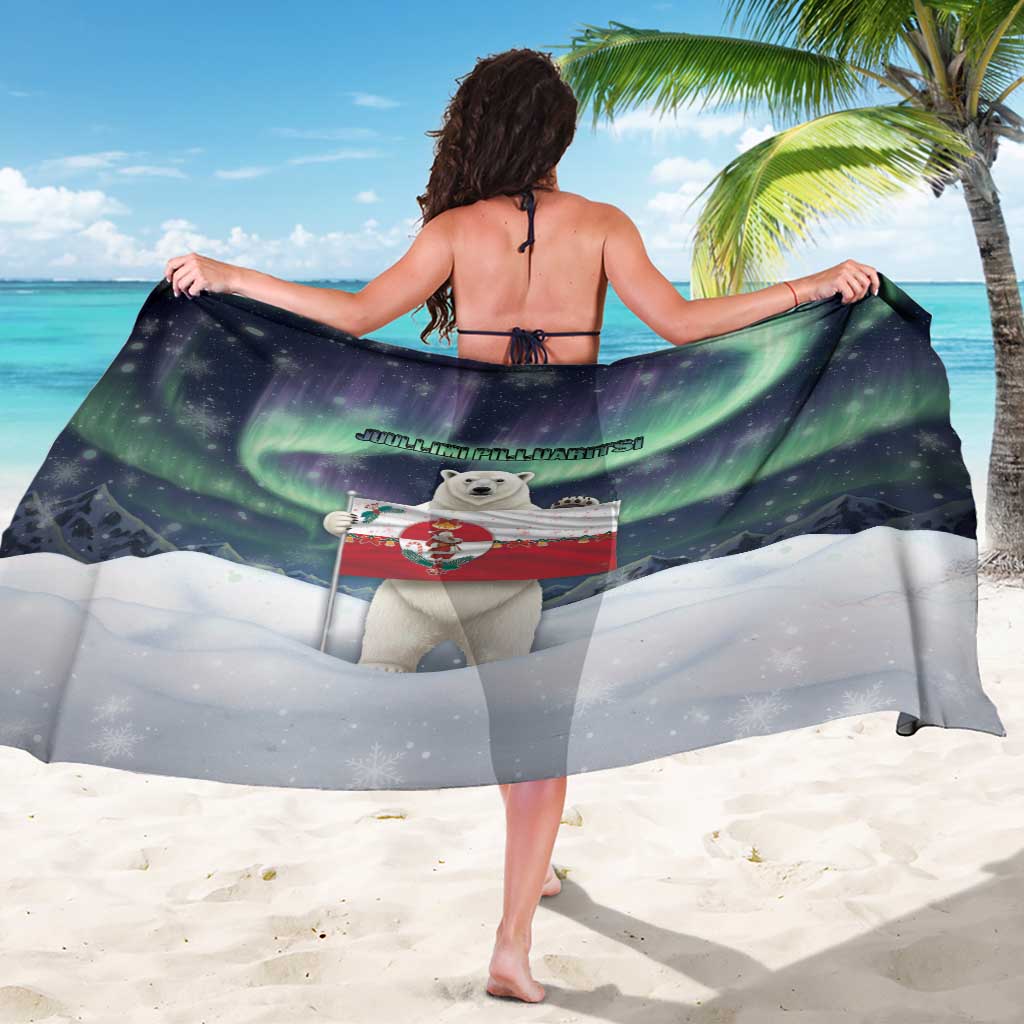 Greenland Christmas Sarong Juullimi Pilluaritsi - Wonder Print Shop