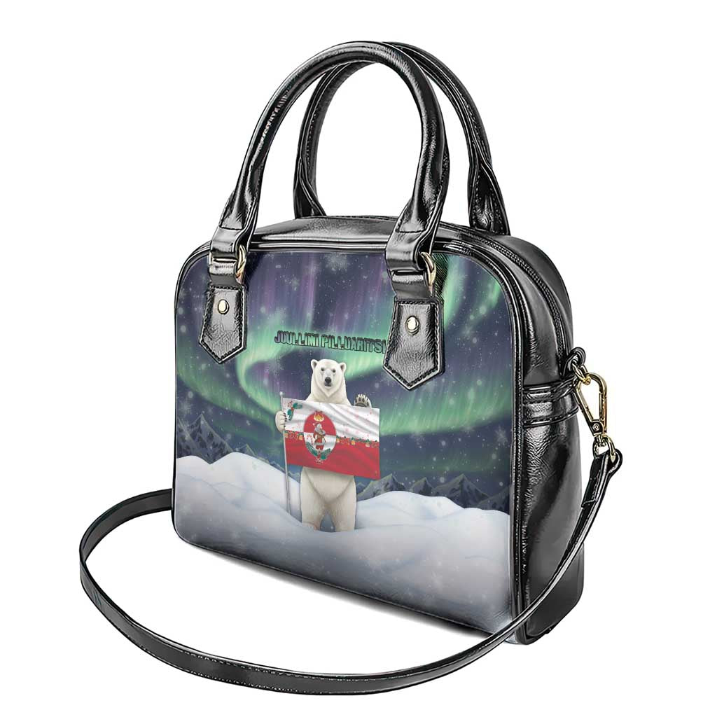 Greenland Christmas Shoulder Handbag Juullimi Pilluaritsi - Wonder Print Shop