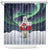 Greenland Christmas Shower Curtain Juullimi Pilluaritsi - Wonder Print Shop