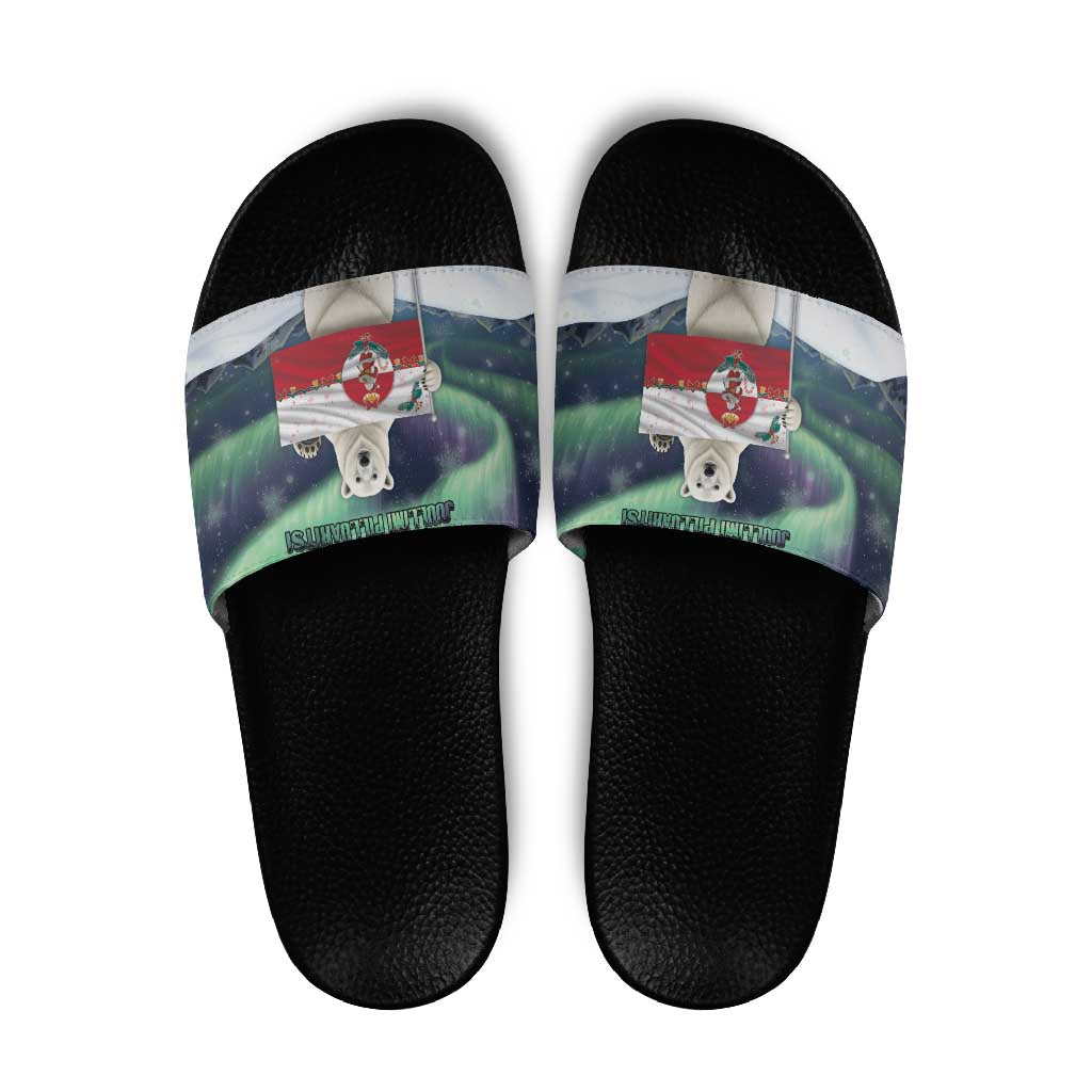 Greenland Christmas Slide Sandals Juullimi Pilluaritsi - Wonder Print Shop