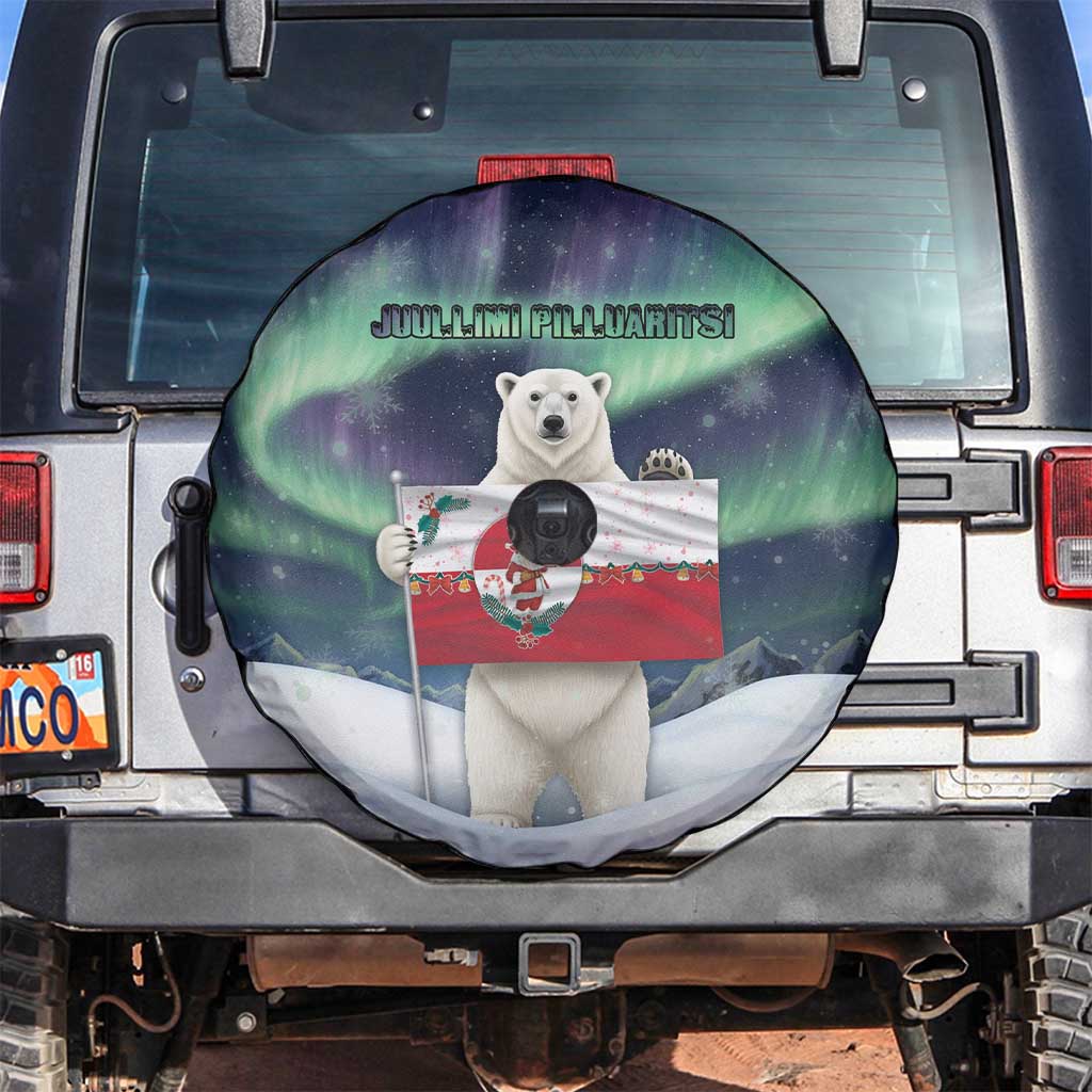 Greenland Christmas Spare Tire Cover Juullimi Pilluaritsi - Wonder Print Shop