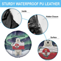 Greenland Christmas Spare Tire Cover Juullimi Pilluaritsi - Wonder Print Shop
