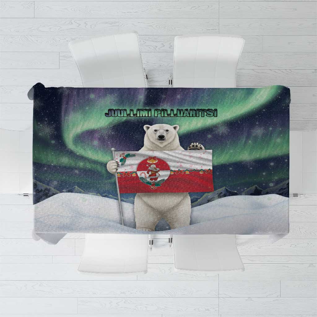Greenland Christmas Tablecloth Juullimi Pilluaritsi - Wonder Print Shop