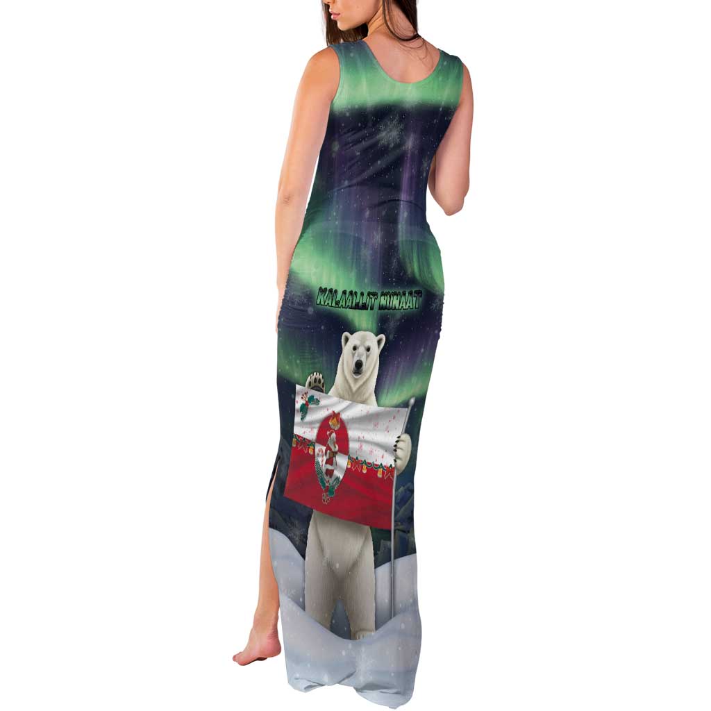 Greenland Christmas Tank Maxi Dress Juullimi Pilluaritsi - Wonder Print Shop