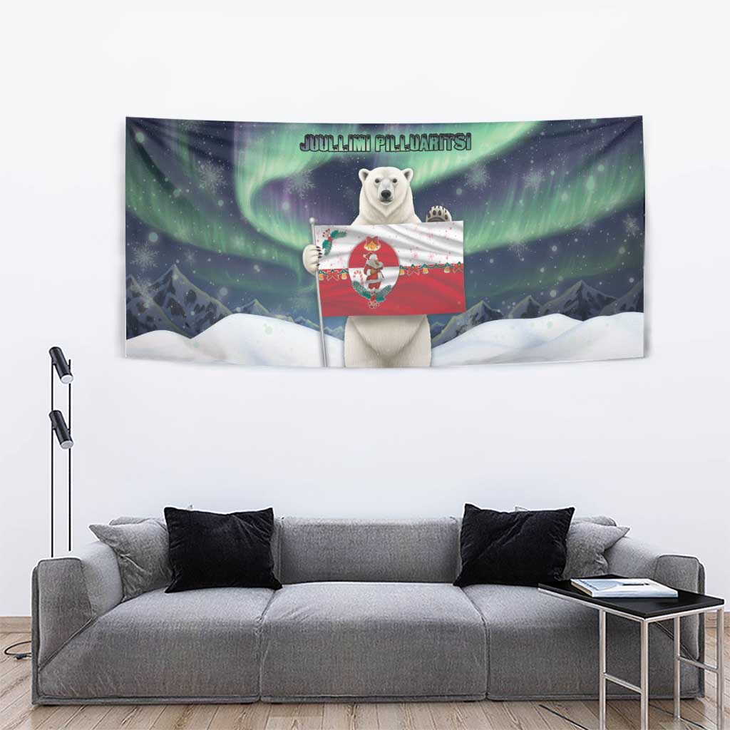 Greenland Christmas Tapestry Juullimi Pilluaritsi - Wonder Print Shop
