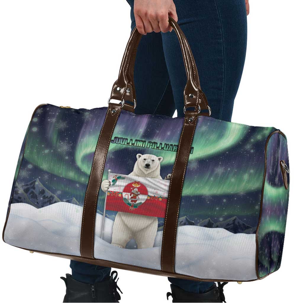 Greenland Christmas Travel Bag Juullimi Pilluaritsi - Wonder Print Shop