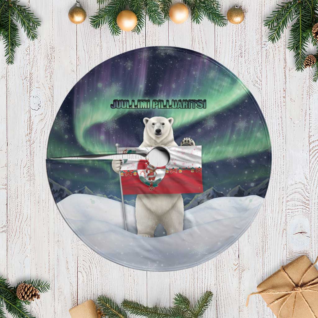 Greenland Christmas Tree Skirt Juullimi Pilluaritsi - Wonder Print Shop