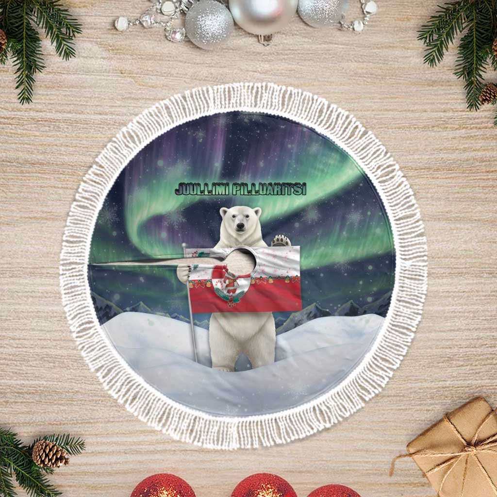 Greenland Christmas Tree Skirt Juullimi Pilluaritsi - Wonder Print Shop