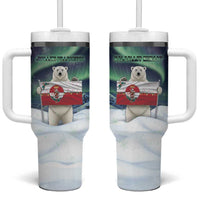 Greenland Christmas Tumbler With Handle Juullimi Pilluaritsi - Wonder Print Shop