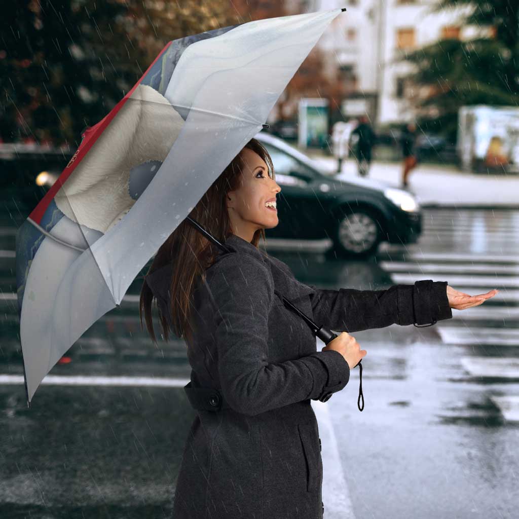 Greenland Christmas Umbrella Juullimi Pilluaritsi - Wonder Print Shop