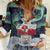 Greenland Christmas Women Casual Shirt Juullimi Pilluaritsi - Wonder Print Shop
