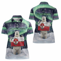 Greenland Christmas Women Polo Shirt Juullimi Pilluaritsi - Wonder Print Shop